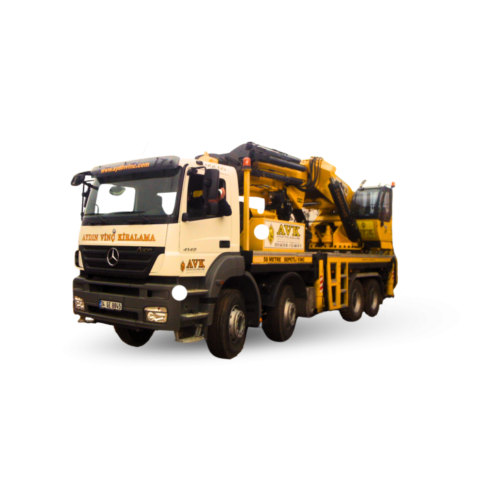 80 Ton Araç Üstü Yük Vinç | HİDROKON HK 240 K7/L6